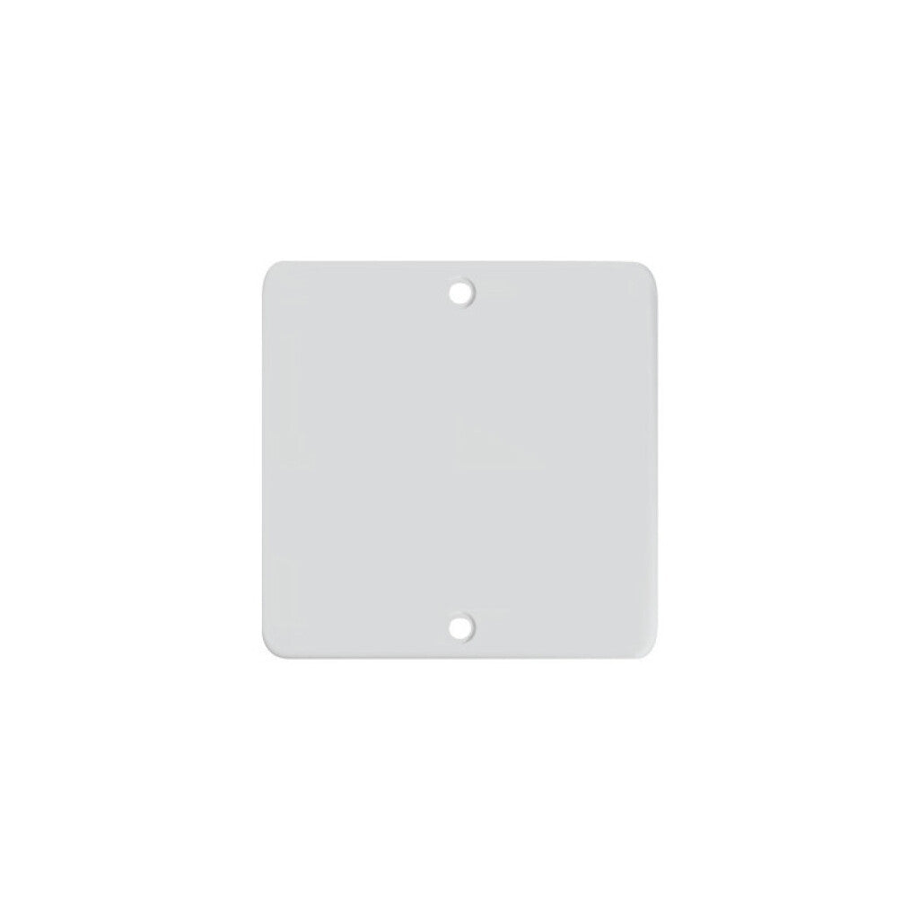 Tapa ciega 76x76mm blanca para caja Mini Reggio - M30926