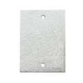 Tapa ciega para caja piso baja cromada -TRAMONTINA - TE7310