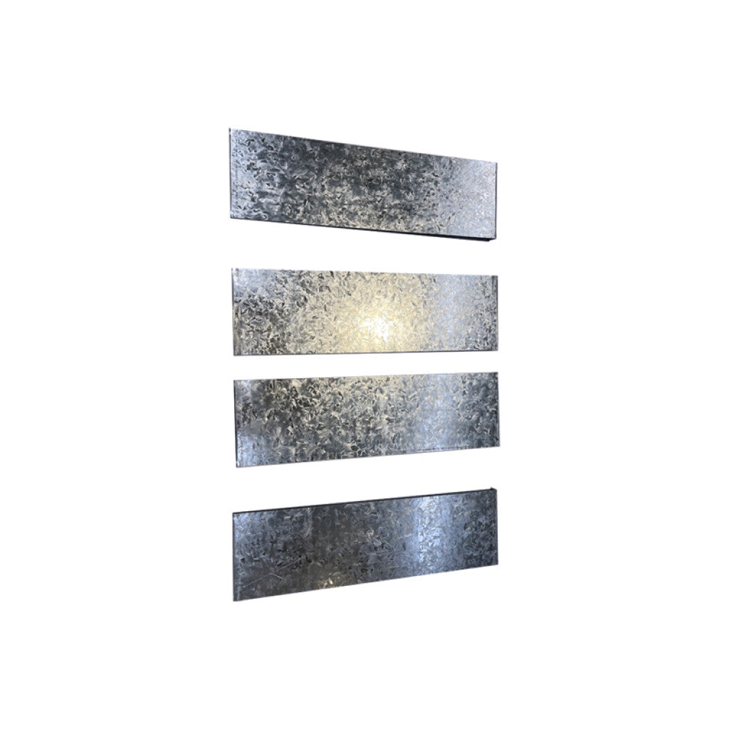 Tapa curva articulada p/ducto 150 Zincgrip Nº22 - X00272