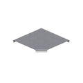Tapa curva horiz. 90° p/ducto 150 Zincgrip Nº22 - X00122