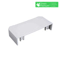 Tapa extremo plástica 100x45mm color blanco - DX0768