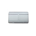Tapa p/caja de piso o mueble de 6 módulos aluminio - LJ3806
