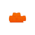 Tapa para borne de doble piso 2,5mm² gris - WG1560