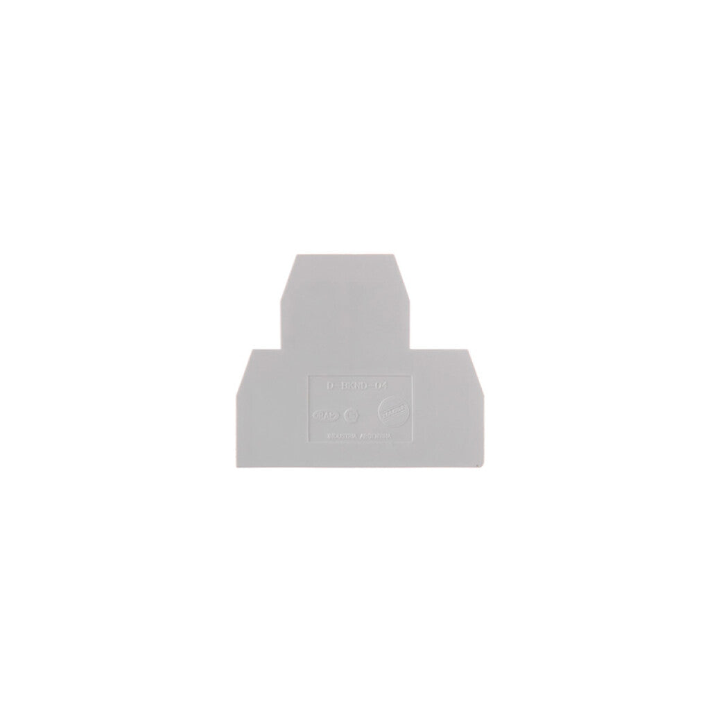 Tapa para borne doble piso gris BKND-04 - ZO5231