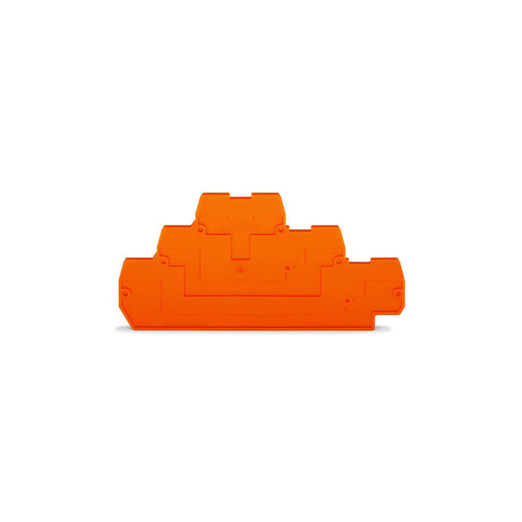 Tapa para borne triple piso de 2,5mm² gris - WG1565