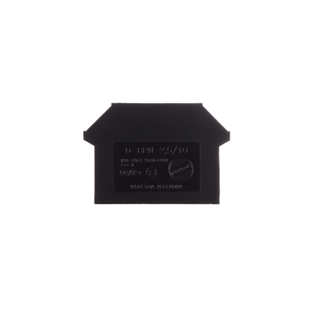 Tapa para bornera negra BPN-2,5-04-06-10 - ZO5216X