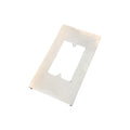 Tapa porta elementos p/ducto de oficina 100x50mm - X00665