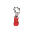 Terminal anillo M4 p/cables: 0,25-1,5mm2 rojo - HR0212W