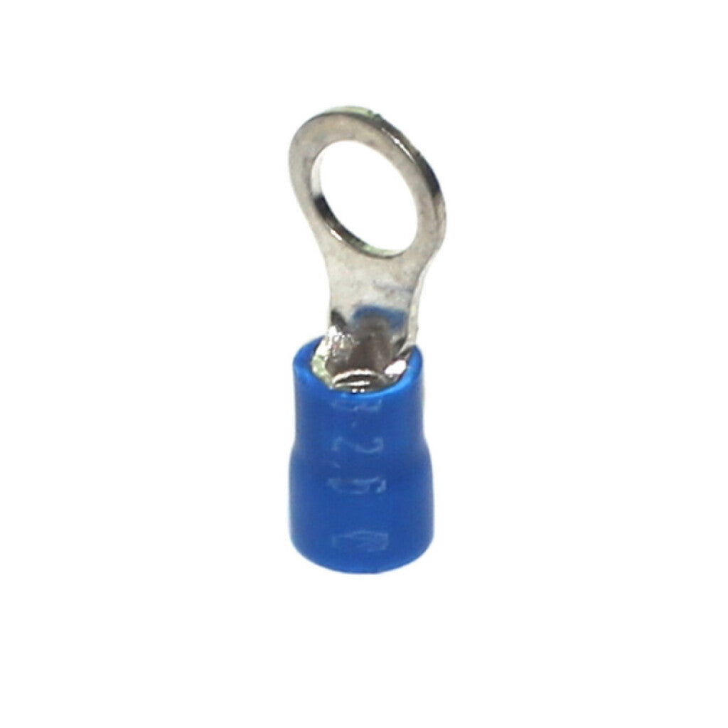 Terminal anillo M5 p/cables: 1,1-2,6mm2 azul - HR0409W