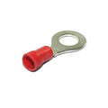Terminal anillo M6 p/cables: 0,25-1,5mm2 rojo - HR0221W