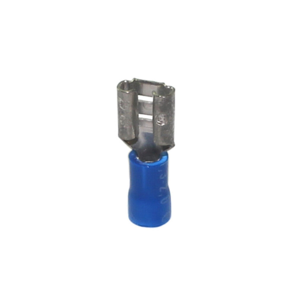 Terminal ench.hembra M6 p/cables: 1,1-2,6mm2, azul - HR2806W