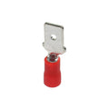Terminal ench.macho M6 p/cables: 0,25-1,5mm2 rojo - HR2603W
