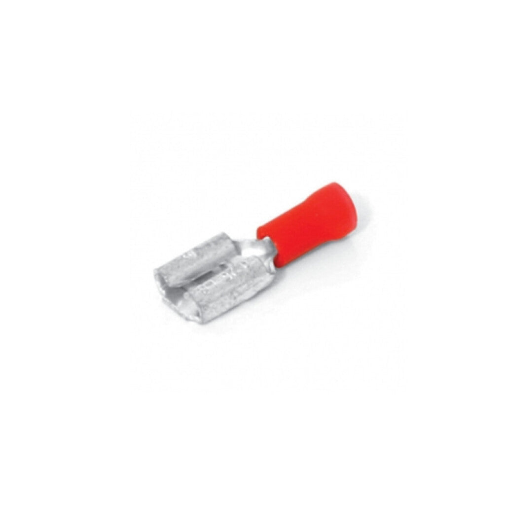 Terminal enchufable hembra 0,25-1,0mm² rojo 100un. - HR2607