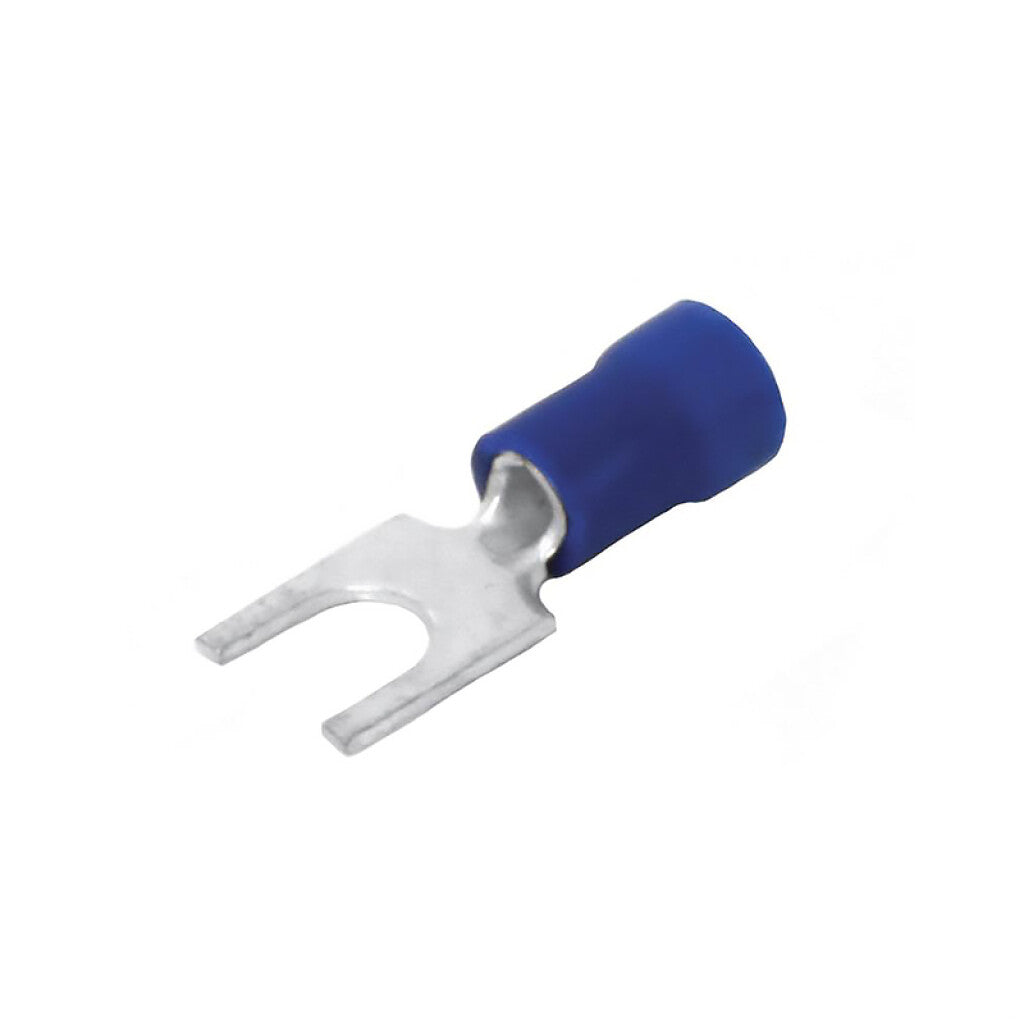 Terminal horquilla M4 1,30-2,60mm² azul 100uds. - HR1409