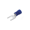 Terminal horquilla M4 p/cables: 1,10 a 2,6mm2 azul - HR1409W