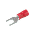 Terminal horquilla M5 p/cables: 0,25 a 1,5mm2 rojo - HR1212W