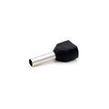 Terminal pino p/cable de 2x1,5mm2, color negro - WI3552