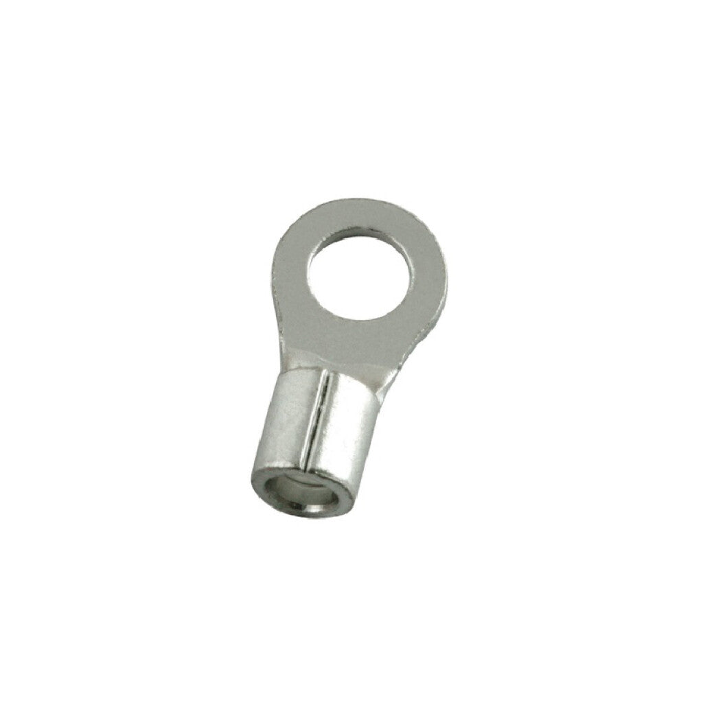 Terminal tipo anillo, s/aislación, calibre M5, cables de 2,7 a 6,6mm2 - HR0520