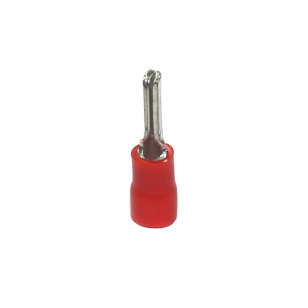 Terminal tipo pino M9 p/cables: 0,25 a 1,5mm2 rojo - HR1806W
