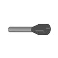Terminal tipo pino p/1 conductor, cal 0,75mm2 gris - HI7005