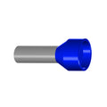 Terminal tipo pino p/1 conductor, cal. 16mm2, azul - HI7040
