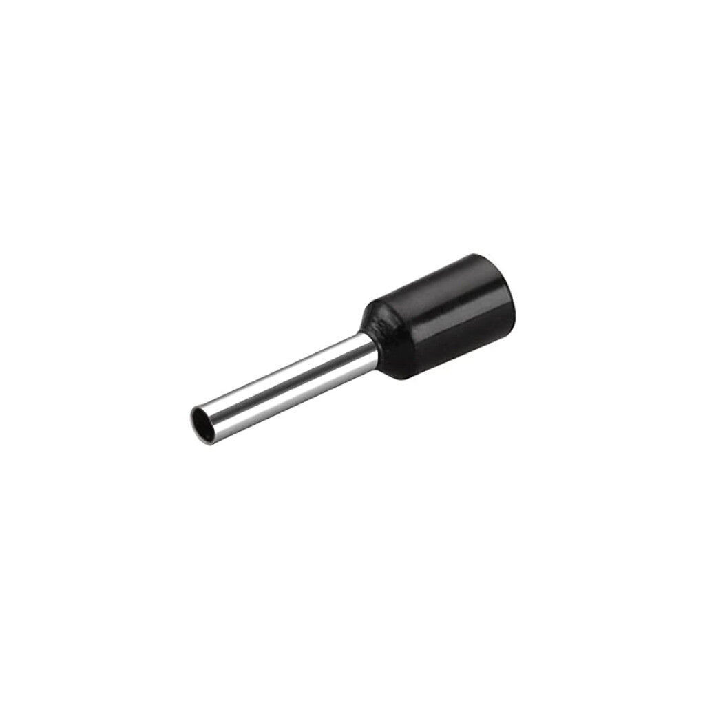 Terminal tipo pino p/cable de 1,5mm2, color negro - WI3509