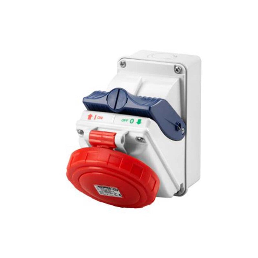 Tomacorriente Combibloc IP55 3P+N+T 16A 6HS 380V - GG6453