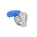 Tomacorriente emb. industrial 3P+T 32A 9HS 220V az - GG2217