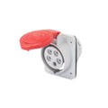 Tomacorriente emb. industrial 3P+T+N 32A 6HS 380V - GG2221