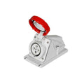 Tomacorriente ext. ind. IP67 3P+T 16A 6H 380V rojo - GG2504