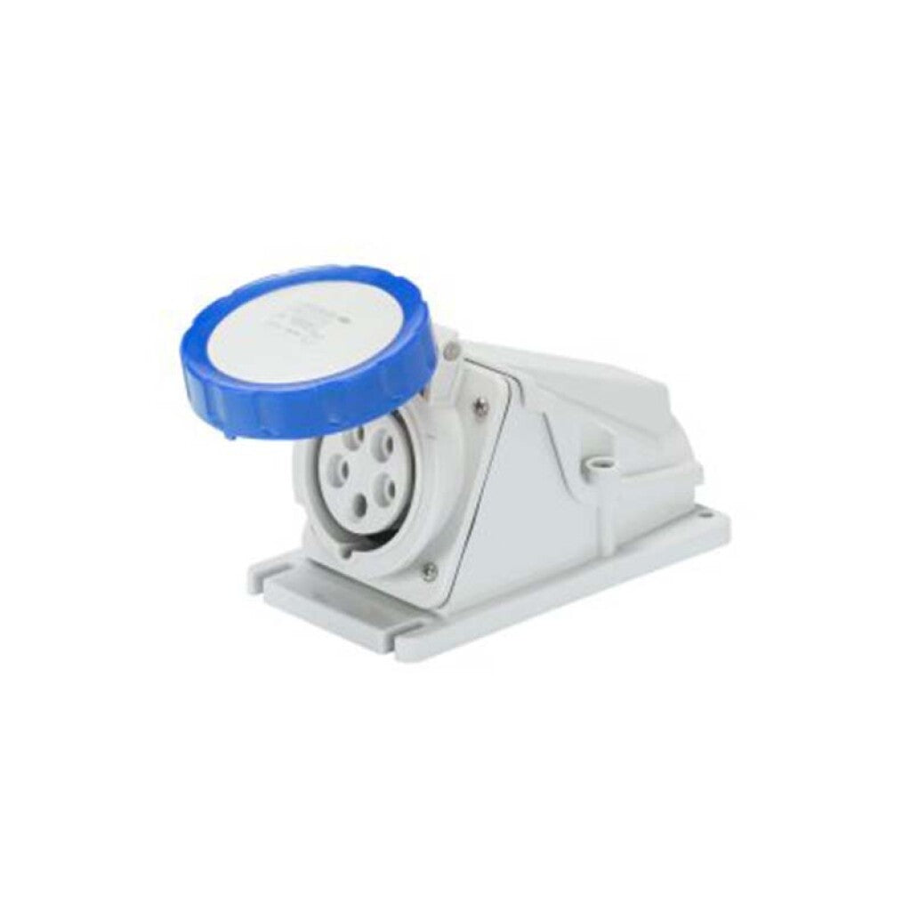 Tomacorriente ext. ind. IP67 3P+T 16A 9H 220V azul - GG2501