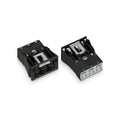 Tomacorriente macho NtL 3P 4mm² Negro WINSTA-MIDI - WG5102