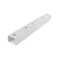 Trapecio zincgrip 300mm n°18 color blanco - X42074B
