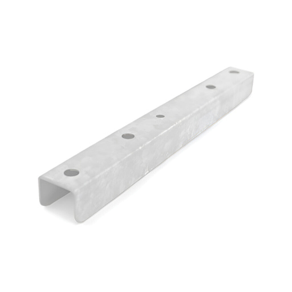 Trapecio zincgrip 300mm n°18 color blanco - X42074B