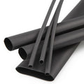 Tubo termocontraíble negro, Ø13/6,5mm sin adhesivo - WI0501