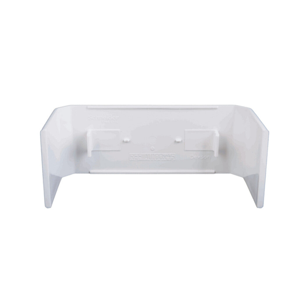 Unión recta plástica 100x45mm color blanco - DX0770