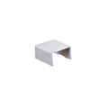 Unión recta plástica 13x7mm color blanco - DX0217
