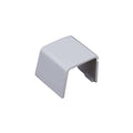 Unión recta plástica 20x20mm color blanco - DX0317