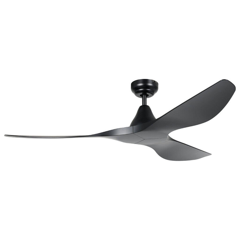 Ventilador de techo negro Ø1320mm con control - EG0192