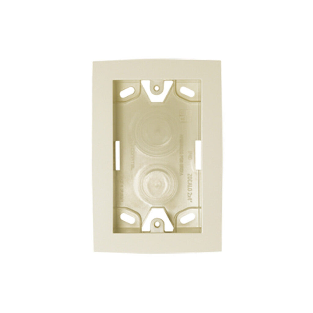 Zócalo exterior 2x4" - Presta marfil - C51948